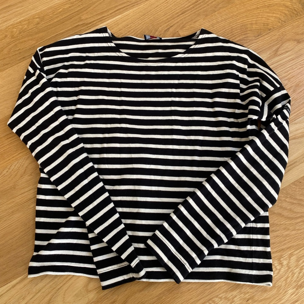 Saint James Classic Striped Top in Size S
